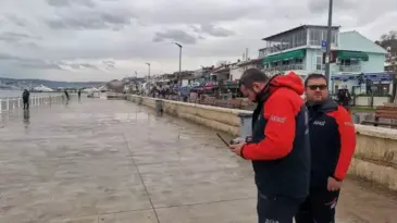 Mudanya’da Kayıp Kişi İçin Arama Çalışmaları Devam Ediyor