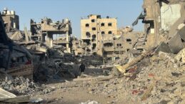 Gazze’nin kuzeyinde bulunan Kemal Advan Hastanesi’ndeki koşullar korkunç