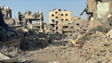 Gazze’nin kuzeyinde bulunan Kemal Advan Hastanesi’ndeki koşullar korkunç