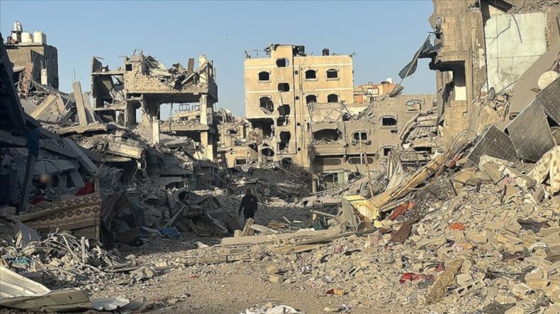 Gazze’nin kuzeyinde bulunan Kemal Advan Hastanesi’ndeki koşullar korkunç