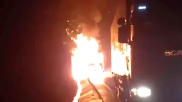 Bursa’da Tır Yangını