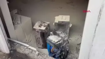 İznik’te Şarjda Bırakılan Aküler Yangın Çıkardı