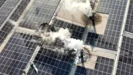 İnegöl’de Tekstil Fabrikasında Yangın