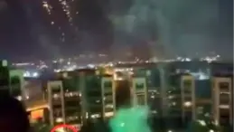 Bursa’da Yılbaşı Kutlamasında Yangın