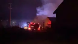 Kestel’de Mobilya İmalathanesinde Yangın