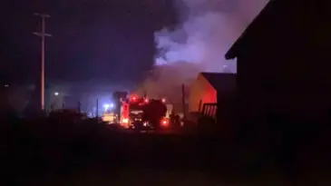 Kestel’de Mobilya İmalathanesinde Yangın