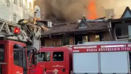 Bursa’da Lokantada Yangın