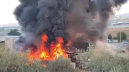 Bursa’da geri dönüşüm tesisinde yangın! Şehrin üstünü siyah duman kapladı