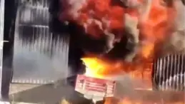 Bursa’da İhracaat Deposu Yandı