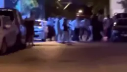 Bursa’da Kavga Anları Kamerada