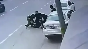 Bursa’da Drift Yapan Sürücü Polise Saldırdı