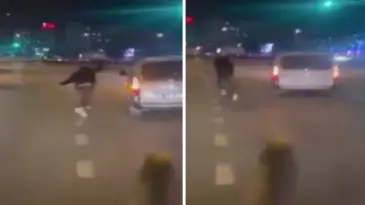 Yol verme kavgasında baltayla saldırdı