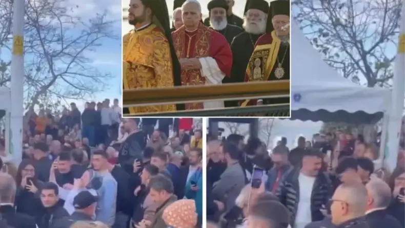 Papanın gittiği şehir karıştı! Kalabalıktan tek bir slogan yükseldi